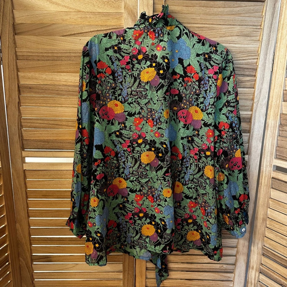 Anthropologie Mille Blair Blouse Size L - Picture 5 of 6